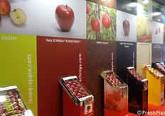 Ancora una visione d'insieme delle varietà esposte allo stand Vivai Braun.