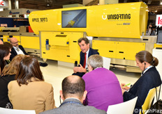 Un momento della tradizionale conferenza stampa di Angelo Benedetti.