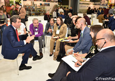 Il presidente Unitec ha illustrato la crescita dei macchinari di Unisorting, nata dopo aver rilevato precedenti aziende italiane di tecnologie per l'ortofrutta.
