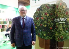 Fabrizio Govi, sales manager di Ciesse Paper, azienda specializzata nel packaging ortofrutticolo in cartone.