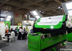 Un angolo dello stand Maf Roda.