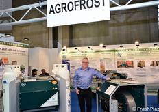 Patrik Stynen, in rappresentanza della belga Agrofrost.