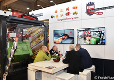 Lo stand dell'olandese Burg Machinefabriek.