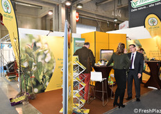 Lo stand dell'olandese Roelofs Baumschule, che si occupa di materiale per vivaisti e vivai.