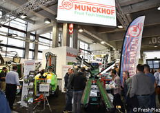 Molto affollato lo stand Munckhof.