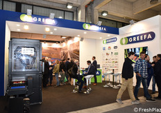 Greefa: controllo qualità, macchine per l'imballaggio, prezzatrici, etichettatrici, impianti di cernita, svuotamento e riempimento casse.