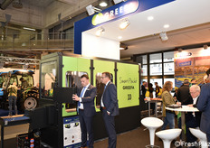 Responsabili Greefa allo stand.