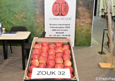 Dettaglio varietale allo stand Johan Nicolai.