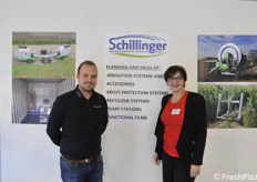 Tobias Kiss e Heike Schmidt dell'azienda tedesca Schillinger