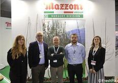 Il team di Mazzoni Group presenti in fiera: Giulia Pistani, Carlo Mazzola, Antonio Ferraresi, Stefan Nicolodi, Galia Krupchenco