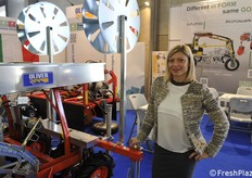 Moira Signorini di Oliver, azienda specializzata, fra le altre cose, in tecnologie per lavorazione del terreno