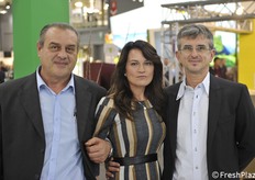 Visitatori "specializzati" in fiera: Maurizio Ventrucci, Veruska Moretti e Michelangelo Garaffoni