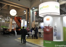 Altra prospettiva dello stand Agrofresh