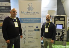 Per BlueTentacles, start up che si occupa di ottimizzare i sistemi di irrigazione implementando anche quelli già esistenti, erano presenti Carlo Pellegrini e Daniele Spada
