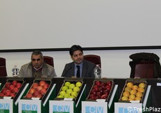 Nino Cento, titolare della coop. agricola Zomaro Resort; Francesco Rao, sociologo, moderatore