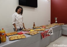 buffet di dolci alle mele fornite dalla Tagliani Vivai International