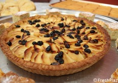 dolce alle mele preparato dall'Istituto alberghiero G. Renda di Polistena (RC)