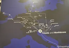 Le direttrici ferroviarie dal Porto di Trieste