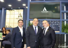 Giuseppe, Alfonso e Fabio Altamura dell'omonima Organizzazione di produttori, specializzata nella produzione e commercializzazione di baby leaf.