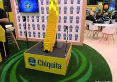 D'impatto come sempre lo stand Chiquita, situato nella Hall 25.
