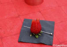 Fragola per le preparazioni del bartender