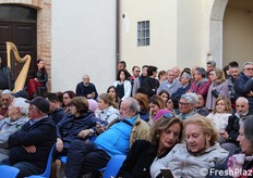 Auditorium presso la corte del Palazzo Baronale di Scanzano Jonico.