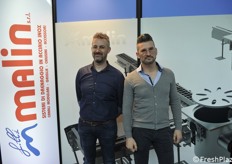 Marco Malin e MArco Bertazzolo della F.lli Malin di Rovigo
