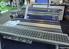 L'azienda costruisce sistemi di drenaggio in acciaio inox