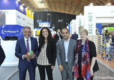 Macfrut è espressione di Cesena Fiera, società che fa capo al Comune di Cesena. A sinistra il sindaco di Cesena Paolo Lucchi con gli assessori Francesca Lucchi, Christian Castorri e l'assessore regionale Lia Montalti