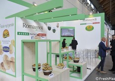 Lo stand della ditta Romagnoli specialista in patate