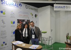 Silvia Zuccherelli, Giusy Riciputi e Luca Rustignoli di Sicural