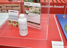 Biozon (Multiossigen S.p.A., Gorle – BG; categoria agrofarmaci e fertilizzanti), l'olio vegetale trattato con ozono, una sostanza corroborante (ovvero in grado di esaltare la capacità di resistenza della pianta alle avversità, malattie comprese) a impatto ambientale zero, utilizzabile anche in agricoltura biologica