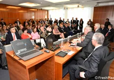 Un momento del convegno CSO Italy sulla situazione dei principali prodotti ortofrutticoli italiani