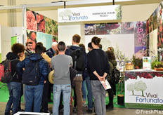 Studenti in visita allo stand Vivai Fortunato
