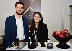 Tommaso Bulgari, del reparto R&D Mark One, con una sua collega 