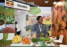 Lo stand dell'Uganda