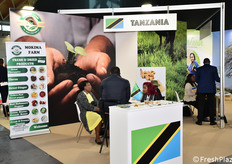Lo stand della Tanzania