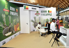 Lo stand del Benin