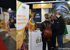 Lo stand della Namibia