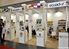 Gli stand dell'Ecuador