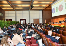 Un momento del workshop di SGMarketing dal titolo "Il valore della marca in ortofrutta per il consumatore finale. Vissuto, strategie e testimonianze"