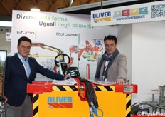 Alberto Adami e Fabio Testa, sales assistant della Oliver Agro.