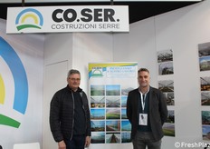 Giacomo Di Girolamo (responsabile produzione) e Fabio Monfreda (responsabile commerciale) di Co.Ser.