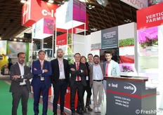 Il team Cefla e C-Led.