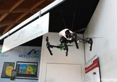 Esemplare di drone, da utilizzare in agricoltura di precisione.