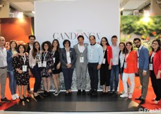 Il team Candonga alla fiera riminese.