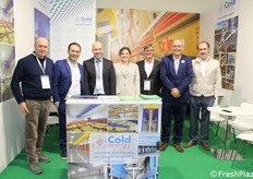 Il team di Cold Energy insieme ai responsabili commerciali della Oxyion (gli ultimi due a destra).
