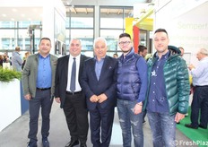 Il team della Op Natura in visita a Macfrut.