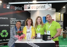 Antonio Surace, Marilena Boccafogli, Chiara Regazzoni e Filippo Ingrosso di Etiprint.