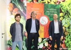 Luca Marchetti, Maurizio Bianucci e Paolo Cioli della Tirreno Fruit.